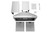 WM-530SS-30B Hauslane 30" Wall Mount Range Hood with Aluminum Mesh Filters - 400 CFM - Stainless Steel