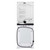 SWWG50W4 LG Studio 27" WashTower Smart Front Load 5.0 cu. ft. Washer and 7.4 cu. ft. Gas Dryer with Center Control - Essence White
