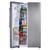 LS27T3230S LG 36" Side-by-Side Refrigerator with Smooth Touch Ice Dispenser 27 cu. ft. - Stainless Steel