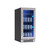 Zephyr BBV15C01AG Brisas 15" Under Counter Single Zone Beverage Cooler with PreciseTemp and 64 12oz Can Capacity - Stainless Steel