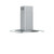 Zephyr BMLE36CG Brisas 36" Island Hood with Glass Canopy and Airflow Control Technology - 600 CFM  - Stainless Steel