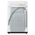 WT8205CW LG 27" 4.8 cu. ft. Top Load Washer with 4 Way Agitator and AI Sensing - Alpine White