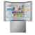 LRFLC2716S LG 36" Counter Depth MAX French Door Refrigerator with Internal Water Dispenser 27 cu. ft. - PrintProof Stainless Steel