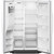 WRSF5536RW Whirlpool 36" Side-by-Side Refrigerator 28 cu. ft. - White