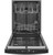 GE GDT565HSYSS 24" Top Control Hybrid Tub Dishwasher with Dry Boost - 52 dBA - Stainless Steel