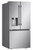LF20G6331S LG 33" Counterdepth 3-Door French Door Refrigerator with External Ice and Water Dispenser 20 cu. ft. -  PrintProof Stainless Steel