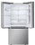 LF25S6560S LG 33" Smart Max French Door Refrigerator with Instaview Door in Door and Craft Ice 25 cu. ft. -  PrintProof Stainless Steel
