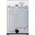 LG DLGX8601WE 27" Gas Dryer 7.3 cu.ft. with Wi Fi and NeverRust Stainless Steel Drum - Alpine White