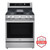 LRGN6325X LG 30" 6.3 cu.ft. Smart Gas Range with InstaView - Stainless Steel