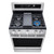 LRGN6325X LG 30" 6.3 cu.ft. Smart Gas Range with InstaView - Stainless Steel