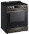 LG LSEL6333ZE 30" 6.3 cu.ft. Smart Slide-in Electric Range with Air Fry - Black Stainless Steel