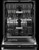 JennAir JDTS3924SM  24" Built-In Dishwasher with NOIR Handle - 39 dBa - Stainless Steel