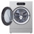 WM9900HSA LG Signature 30" 5.8 cu. ft. Mega Capacity Smart Front Load Washer - Brushed Platinum Steel