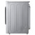 DLEX9900S LG Signature 29" Mega Capacity Smart Front Load Electric Dryer 9.0 cu. ft. - Brushed Platinum Steel