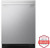 LG Studio SDNTHS72S 24" Smart Top Control Dishwasher - 39 dBA - Stainless Steel