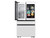 RF90F23AEW Samsung 36" Bespoke Counter Depth 4-Door French Door Refrigerator with AI Family Hub 23 cu. ft. - White Glass