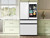 RF90F23AEW Samsung 36" Bespoke Counter Depth 4-Door French Door Refrigerator with AI Family Hub 23 cu. ft. - White Glass