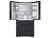 RF90F29AECE Samsung 36" Bespoke 4-Door French Door Refrigerator with AI Family Hub 29 cu. ft. - Charcoal Black Glass