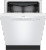 SHE43DM2N Bosch 300 Series 24" Front Control Dishwasher with Recessed Handle and 3rd Rack - 48 dBA - White