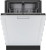SHV41DB3N Bosch 100 Series 24" Dishwasher with PrecisionWash and 3rd Rack - 48 dBA - Custom Panel
