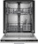 SHV41DB3N Bosch 100 Series 24" Dishwasher with PrecisionWash and 3rd Rack - 48 dBA - Custom Panel