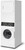 Speed Queen SF7008WE 27" Stacked Laundry Center with 3.4 cu. ft. Washer and 7 cu. ft. Electric Dryer - White