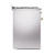 Ilve UP30NMPSSG Nostalgie II 30" Dual Fuel Range with 5 Burners - Natural Gas - Stainless Steel with Brass Trim