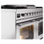 Ilve UPD40FWMPSS Professional Plus II 40" Dual Fuel Range - Natural Gas - Stainless Steel with Satin Trim
