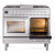 Ilve UPD40FWMPSS Professional Plus II 40" Dual Fuel Range - Natural Gas - Stainless Steel with Satin Trim