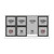 Ilve UP48FNMPAWG Nostalgie II 48" Dual Fuel Range with 8 Sealed Burners and Griddle - Natural Gas - Antique White with Brass Trim