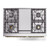 Ilve UPD40FNMPBKG Nostalgie II 40" Dual Fuel Range with Double Ovens and Griddle - Natural Gas - Glossy Black with Brass Trim