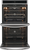 Frigidaire Gallery GCWD3070AF 30" Electric Double Wall Oven with Stone-Baked Pizza Setting - Smudge Proof Stainless Steel