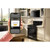 Whirlpool WFES7530RB 30" Electric Smart Range with Air Cooking Technology - Black