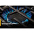 Whirlpool WFG505M0MB 30" Freestanding Gas Range with Edge to Edge Cooktop 5.1 Cu. Ft. - Black