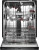 KitchenAid KDPS624SBE 24" Top Control Dishwasher with Advanced ProDry System - 44 dBa - Black Ore