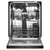 KitchenAid KDPS624SJP 24" Top Control Dishwasher with Advanced ProDry System - 44 dBa - Juniper