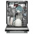 KitchenAid KDTS324SJP 24" Top Control Dishwasher - 41 dBa - Juniper