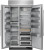 KitchenAid KBSN748SPS 48" Built-In Side-by-Side Refrigerator with Platinum Interior 30 Cu. Ft. - PrintShield Stainless Steel