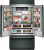 KitchenAid KBFN542SJP 42" Built-In French Door Bottom Mount Refrigerator with Platinum Interior 24.2 Cu. Ft. - Juniper