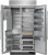 KitchenAid KBSD736SPS 36" Built-In Side-by-Side Refrigerator with Ice and Water Dispenser 20.8 Cu. Ft. - PrintShield Stainless Steel