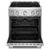 KitchenAid KFGS930SSS 30" Commercial-Style Gas Range with Griddle - Stainless Steel