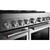 KFDD948SSS KitchenAid 48" Commercial-Style Dual Fuel Range with Griddle - Stainless Steel