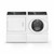 Speed Queen FF7012WN 27" Front Load Washer 3.5 cu. ft. with Sanitize and Pet Plus - Right Hinge - White