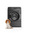 Speed Queen FF7012BN 27" Front Load Washer 3.5 cu. ft. with Sanitize and Pet Plus - Right Hinge - Matte Black