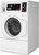 Speed Queen FV6030WN 27" Front Control Light Commercial Coin Drop Front Load Washer 3.42 cu. ft. with Drain Pump - White
