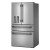 KitchenAid KRMF436SPS 36" 4 Door French Door Refrigerator Internal Water Dispenser and Ice Maker 29 cu. Ft. - PrintShield Stainless Steel