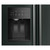 KitchenAid KRSC536RJP 36" Counter Depth Side-by-Side Refrigerator with Exterior Water and Ice Dispenser 20.8 cu. Ft. - Juniper