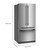 KitchenAid KRFF333SPS 33" French Door Refrigerator with Internal Water Dispenser and Ice Maker 22 cu. Ft. - PrintShield Stainless Steel