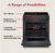 KitchenAid KSGS530SBE 30" Smart Slide-In Gas Range with Air Fry and 2-in-1 Burner - Black Ore