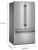 KitchenAid KRFF336SPS 36" French Door Refrigerator with Internal Water Dispenser and Ice Maker 31 cu. Ft. - PrintShield Stainless Steel